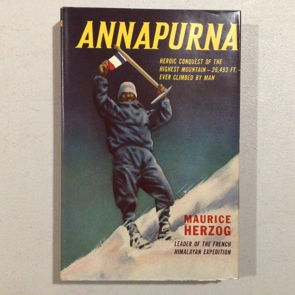 Annapurna by Maurice Herzog Vintage Hardcover Book